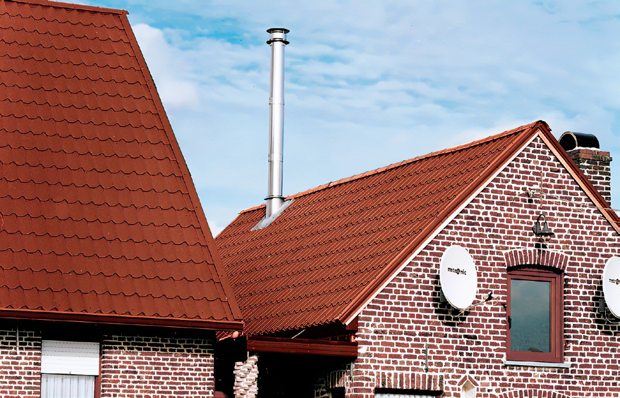 Tôles acier imitation tuiles - Aspect traditionnel avec performance moderne